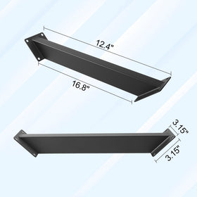 CDFYJHFDQ heavy-duty pergola bracket installation, ready-to-use with pre-drilled holes.
