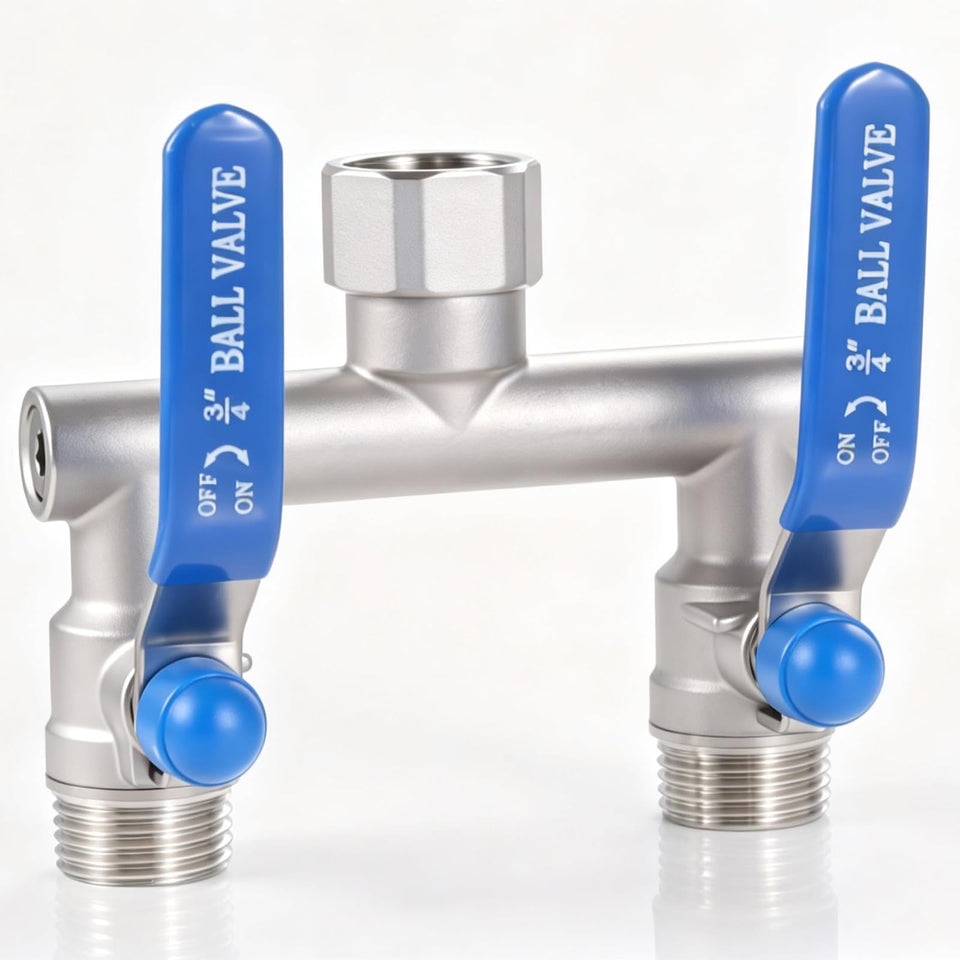 Ceaeso full-port hose splitter enables higher flow for two hoses