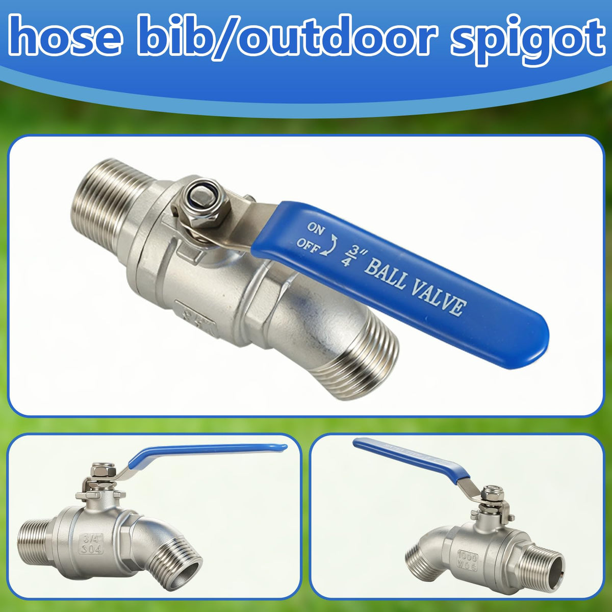 Ceaeso lead-free faucet view highlights safe drinking water from garden hose.