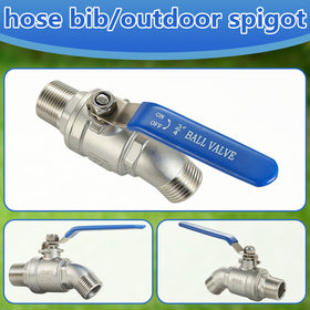 Ceaeso lead-free faucet view highlights safe drinking water from garden hose.