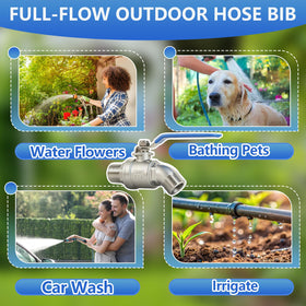 Ceaeso outdoor faucet image suited for car washing and cleaning tasks.