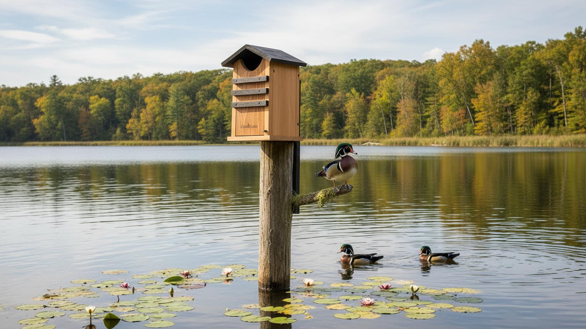 CEDAR ALPHA stainless steel perch detail supports safe perching and easy cleaning.
