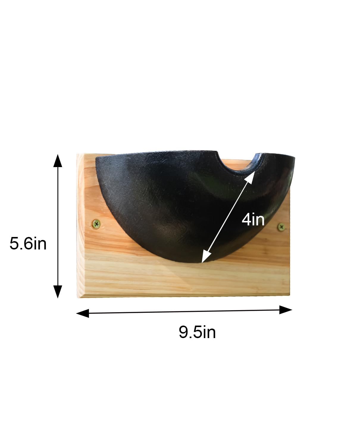 CEDAR ALPHA Swallow Nest Box durable materials ensure years of outdoor use.