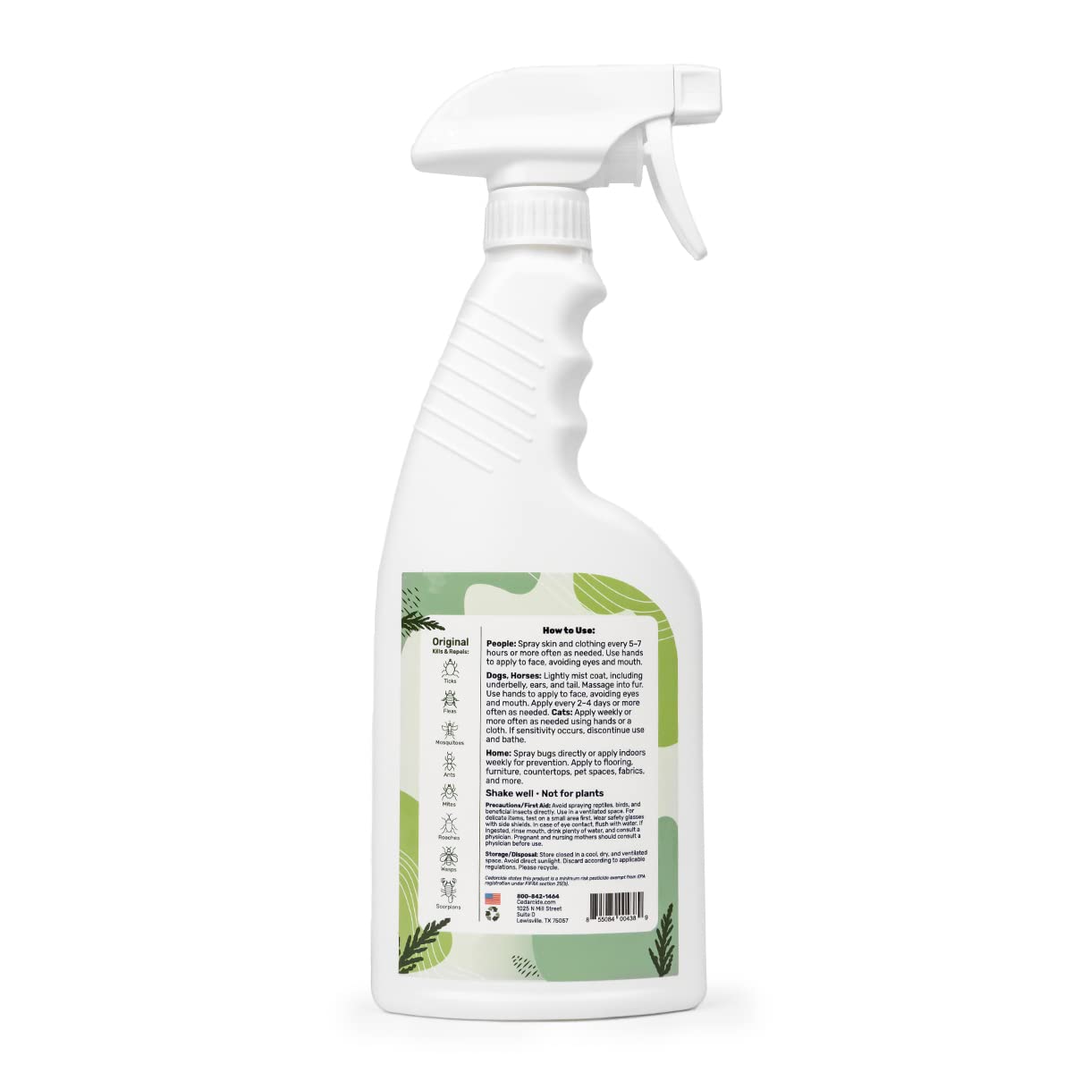 Natural cedar oil close-up highlighting the eco-friendly formula of Cedarcide.