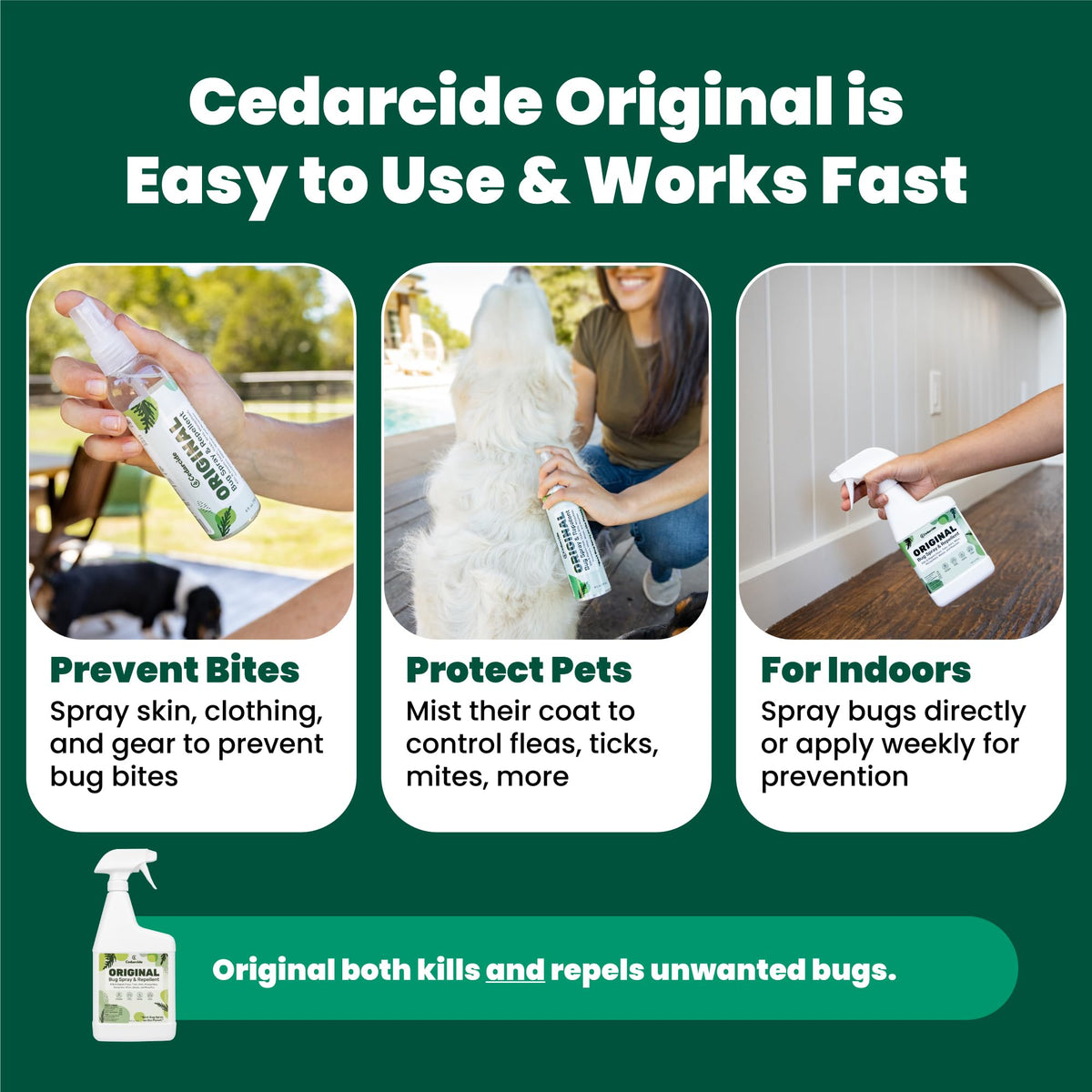 Eco-friendly packaging emphasizing sustainability and family-safe ingredients.