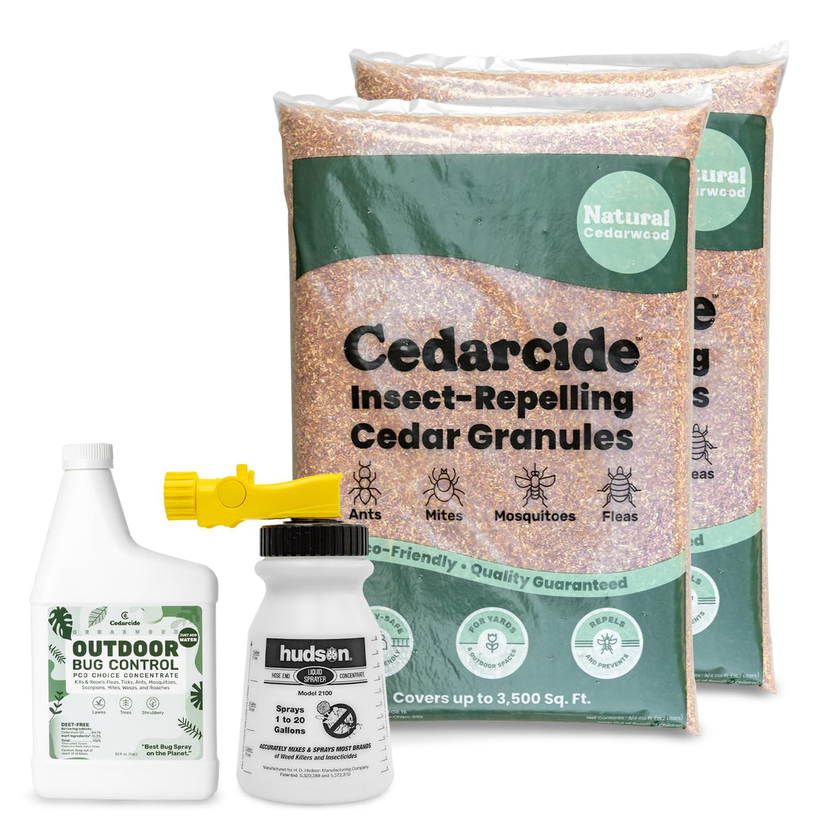 Cedarcide cedar oil concentrate quart for natural yard pest control