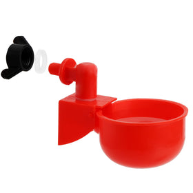 Cedilis durable plastic water cups offer long-term value for flocks