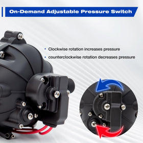 Ceelpeopar 60 PSI 5.5 GPM performance for irrigation and spraying