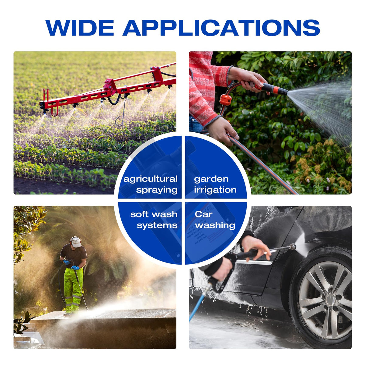 Ceelpeopar inlet filter and rubber base reduce debris and vibration