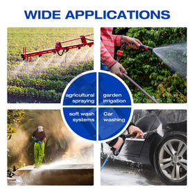 Ceelpeopar inlet filter and rubber base reduce debris and vibration