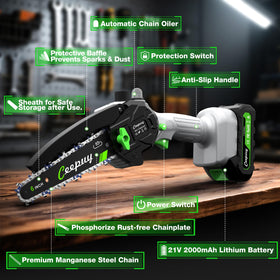 CEEPUY Quick charger enables fast top-ups for continuous work