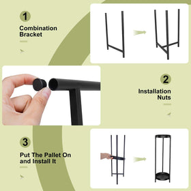 CEFZUM easy-assembly tools included for quick setup of the plant stand.