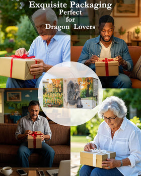 CeiooCei outdoor dragon-lit decor creates warm evening accents.