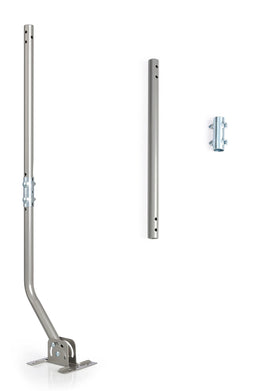 CeKay rustproof aluminum alloy pole offers long outdoor durability.