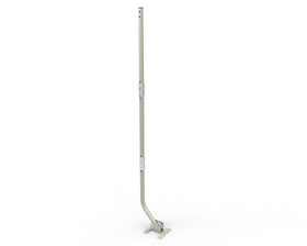 CeKay universal mounting pole for outdoor antenna enables versatile placement for better reception.