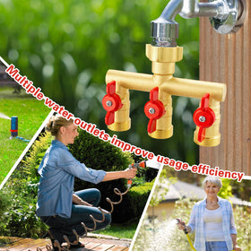 Cekwiet garden irrigation with multiple hoses supports efficient yard care.