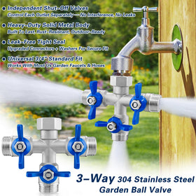 Cekwiet ideal for garden irrigation and outdoor cleaning tasks