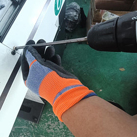 Celcoreery gloves – long cuffs protect hands from dust and debris in yard work.