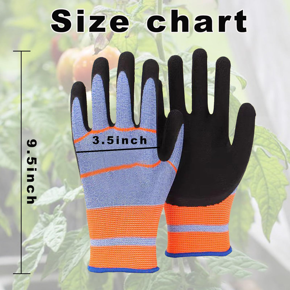Celcoreery gloves – medium size ideal for most hands and quick washing and reuse.