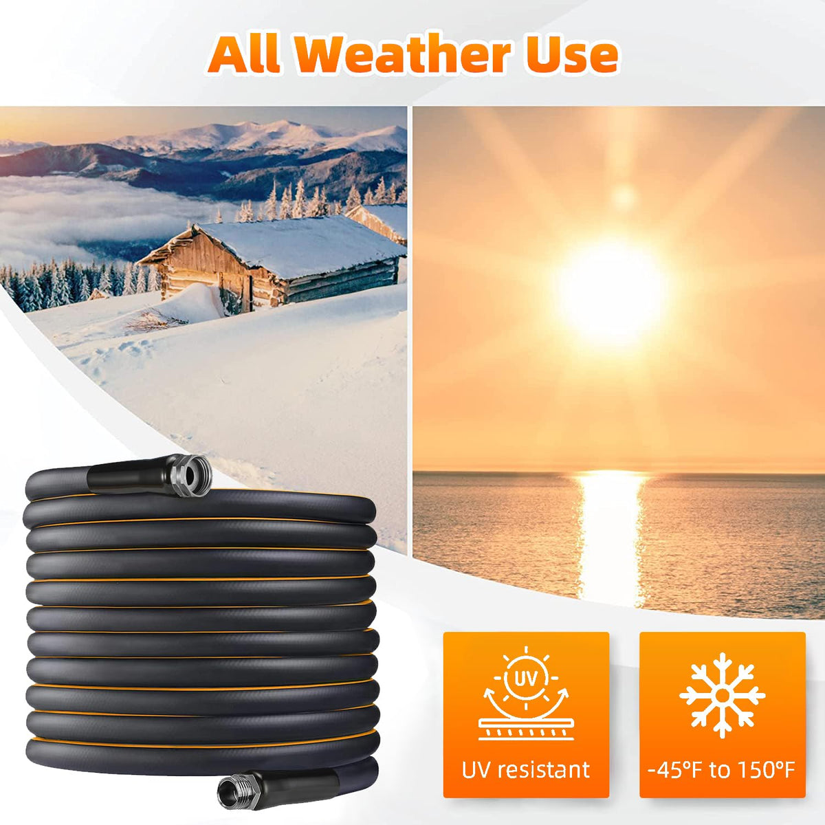 Long 200ft reach supports garden, yard, and pool cleanup tasks