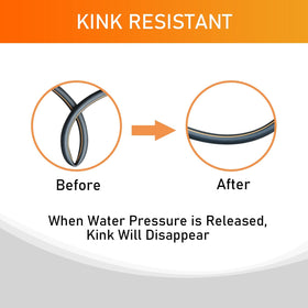 Kink-less design of Celiamusing hose enables smooth uncoiling