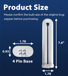 Celiwace BK-15D Stinger compatible bulb, 7.7-inch, reliable performance upgrade.
