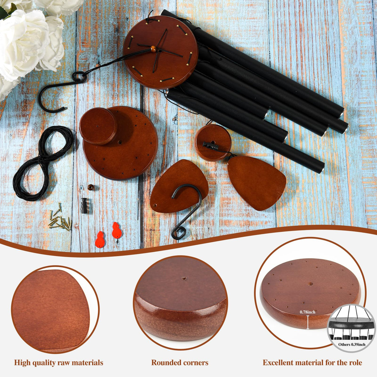 CELSOL brass nails rust-resistant fasteners for outdoor use