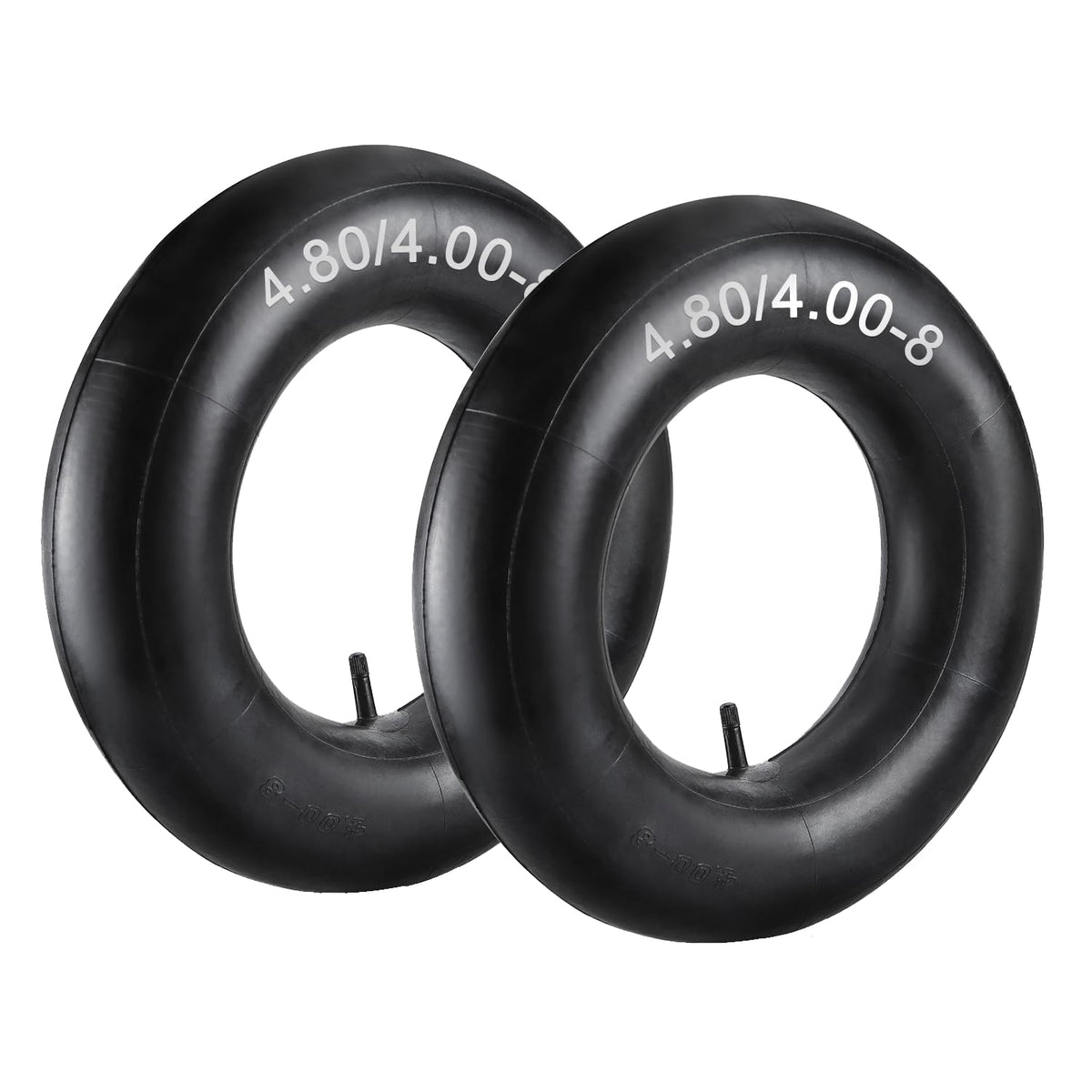 Cenipar 4.80/4.00-8 inner tube two-pack for rugged lawn and garden carts