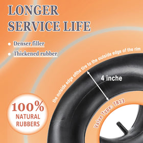 Cenipar heavy-duty inner tube absorbs impacts on rough ground