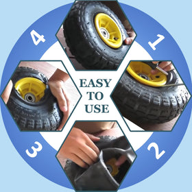 Cenipar isobutylene rubber inner tube with strong air retention.