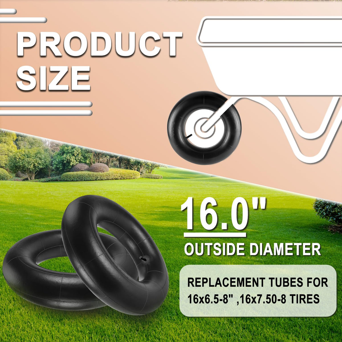Cenipar TR-13 straight valve stem on inner tube for secure inflation