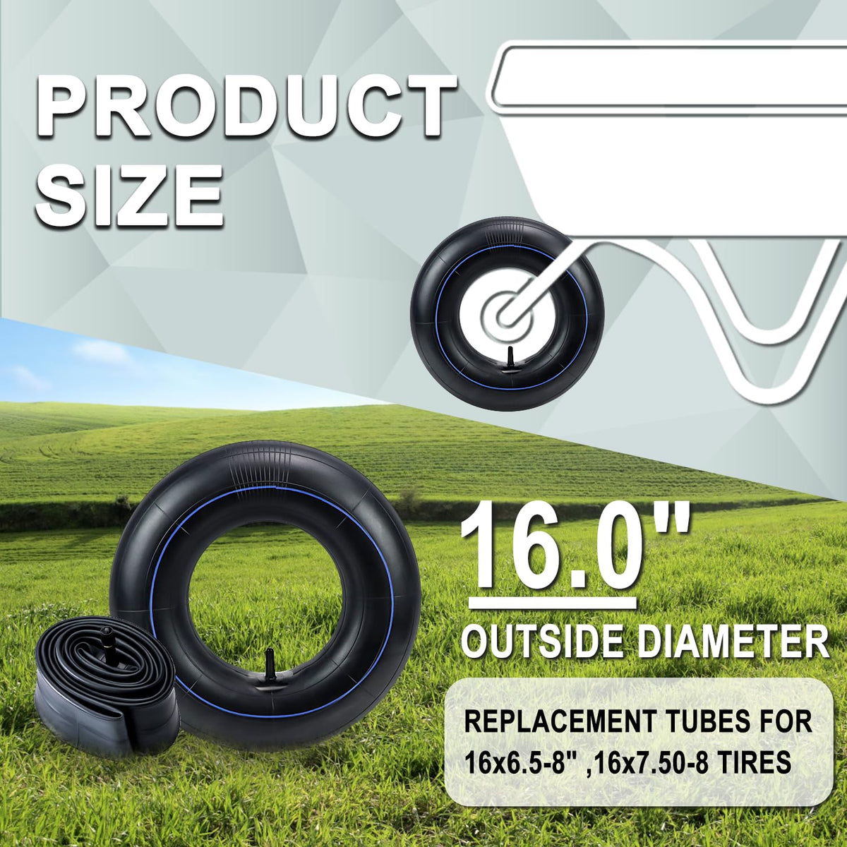 Cenipar TR13 straight valve stem visible for reliable inflation.