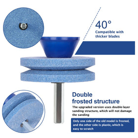 cenoz blade sharpener 58x63mm blends compact size with easy installation.