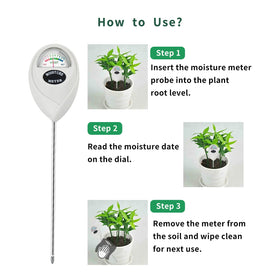 Censinda six-point-seven-inch probe supports indoor and outdoor use.