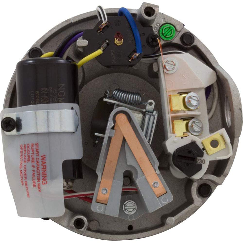 Century UST1102 replacement motor in active pool pump setup