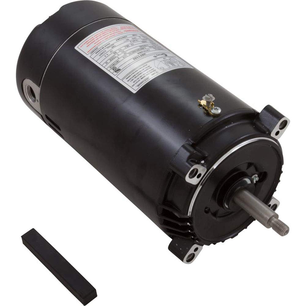 Century UST1102 round flange motor side view for pool pump replacement