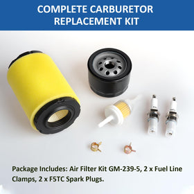 Centuryestar fuel filter for John Deere kit improves fuel flow and engine response