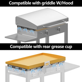 CeOaOtK wind guard helps conserve heat for faster outdoor cooking sessions.