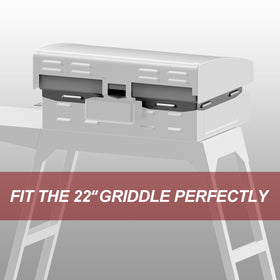 CeOaOtK wind guards enable stable temperatures in open-air barbecues.