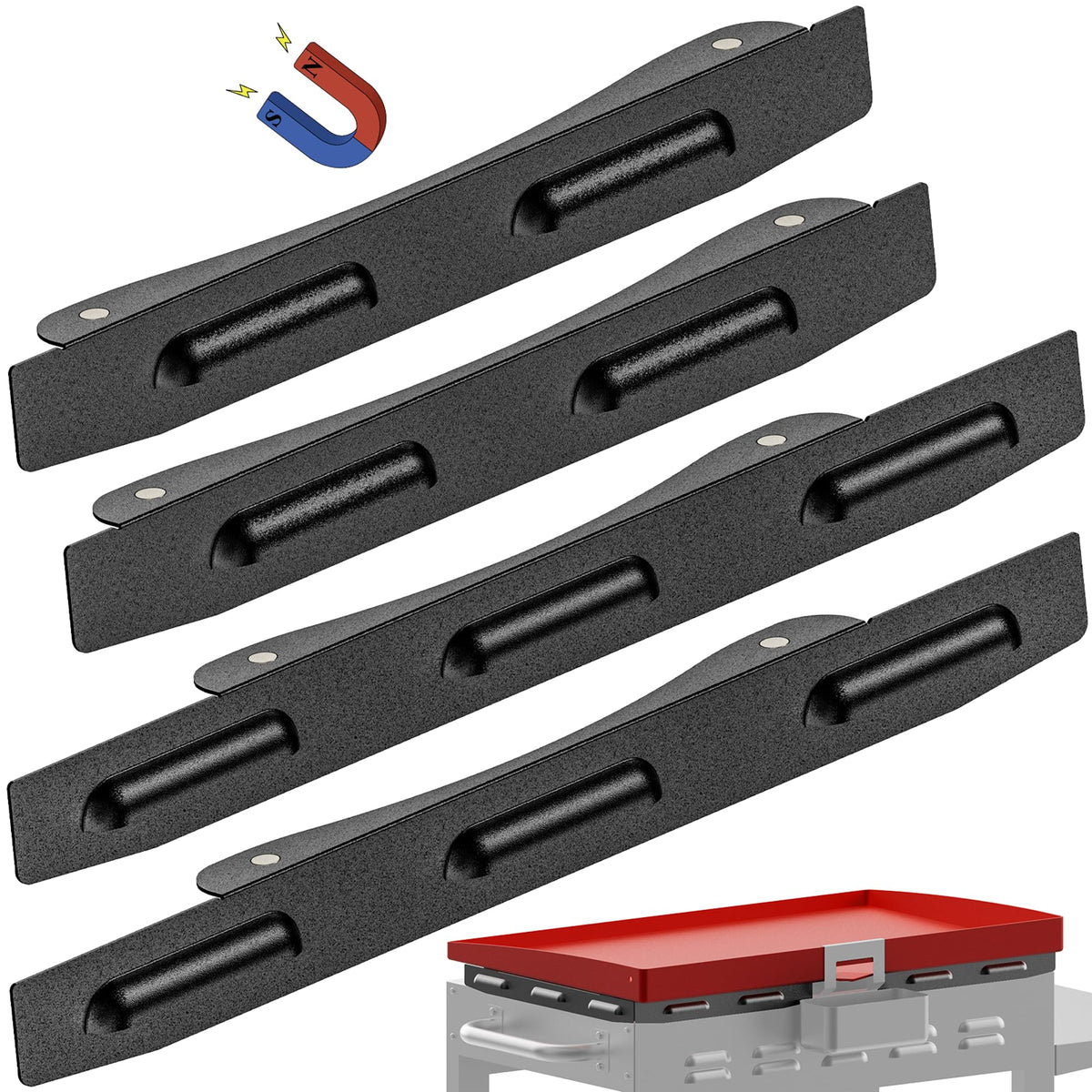 CeOaOtK wind guard installed on Blackstone 28-inch griddle for weather-ready cooking