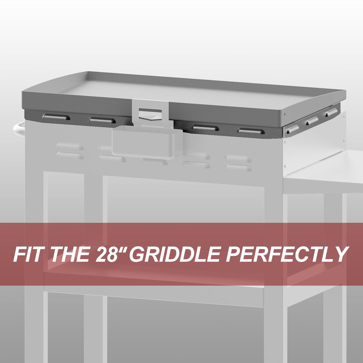 CeOaOtK wind guard compatible with hood and side shelf configurations