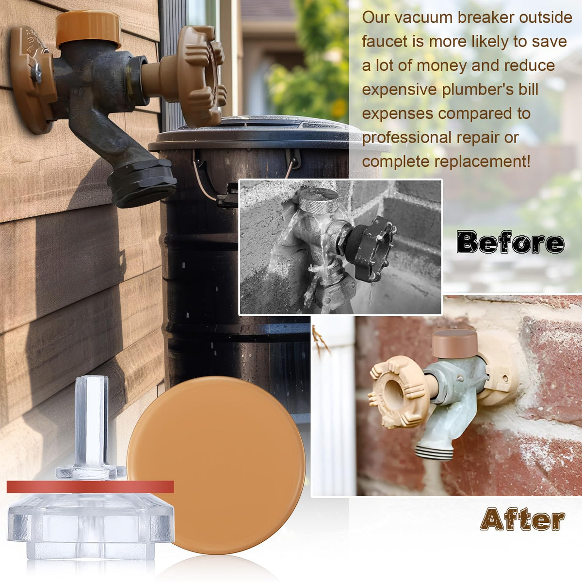Ceoighe outdoor faucet installation made simple with clear guide.