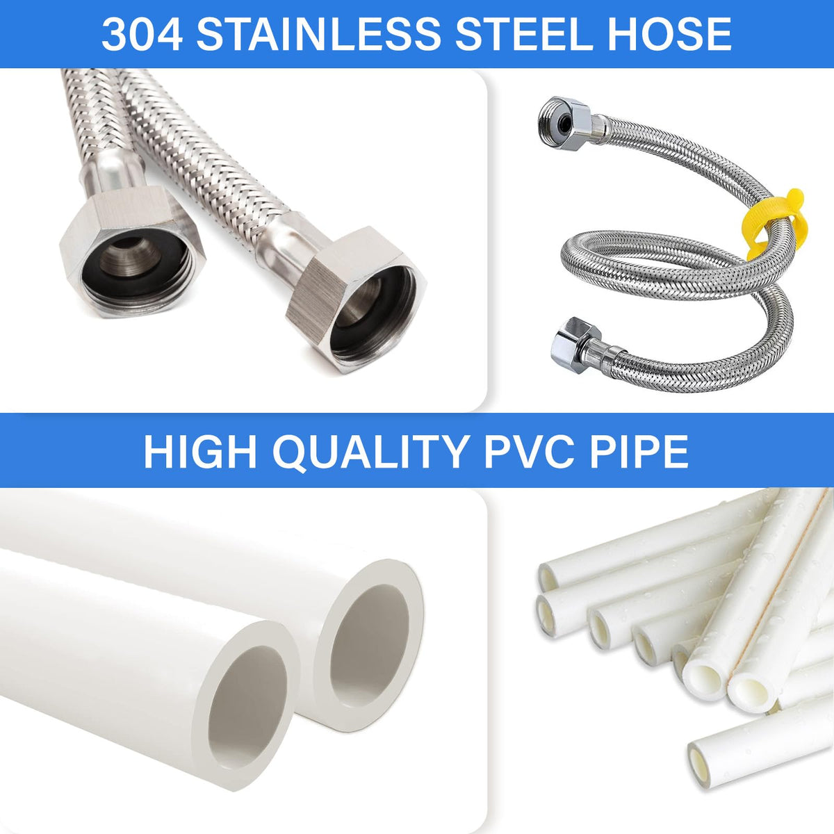 CERISURIO PVC pipes and cups ready to prevent spills