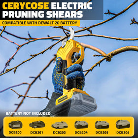 Cerycose pruning shears with adjustable blade settings for versatile garden tasks.