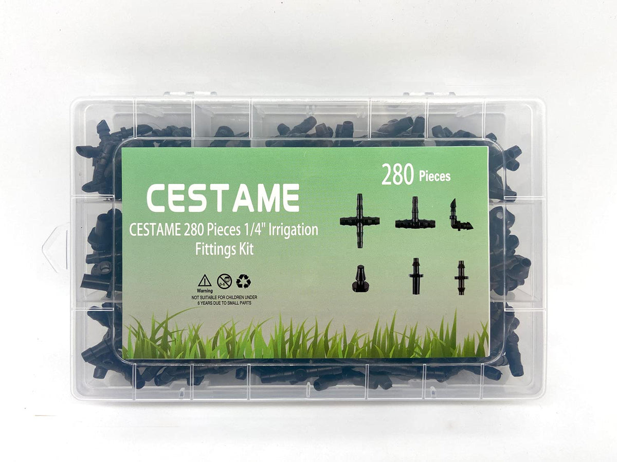 CESTAME barbed hose end plug ready to seal tubing connections