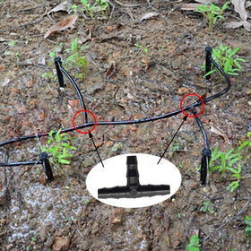 CESTAME 280-piece contents pack for comprehensive drip irrigation setups