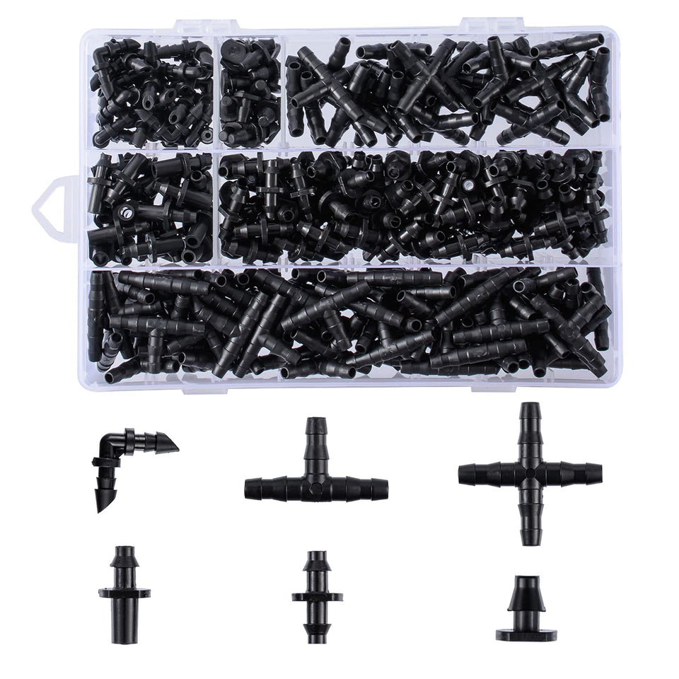 CESTAME irrigation kit box with organized fittings for easy setup