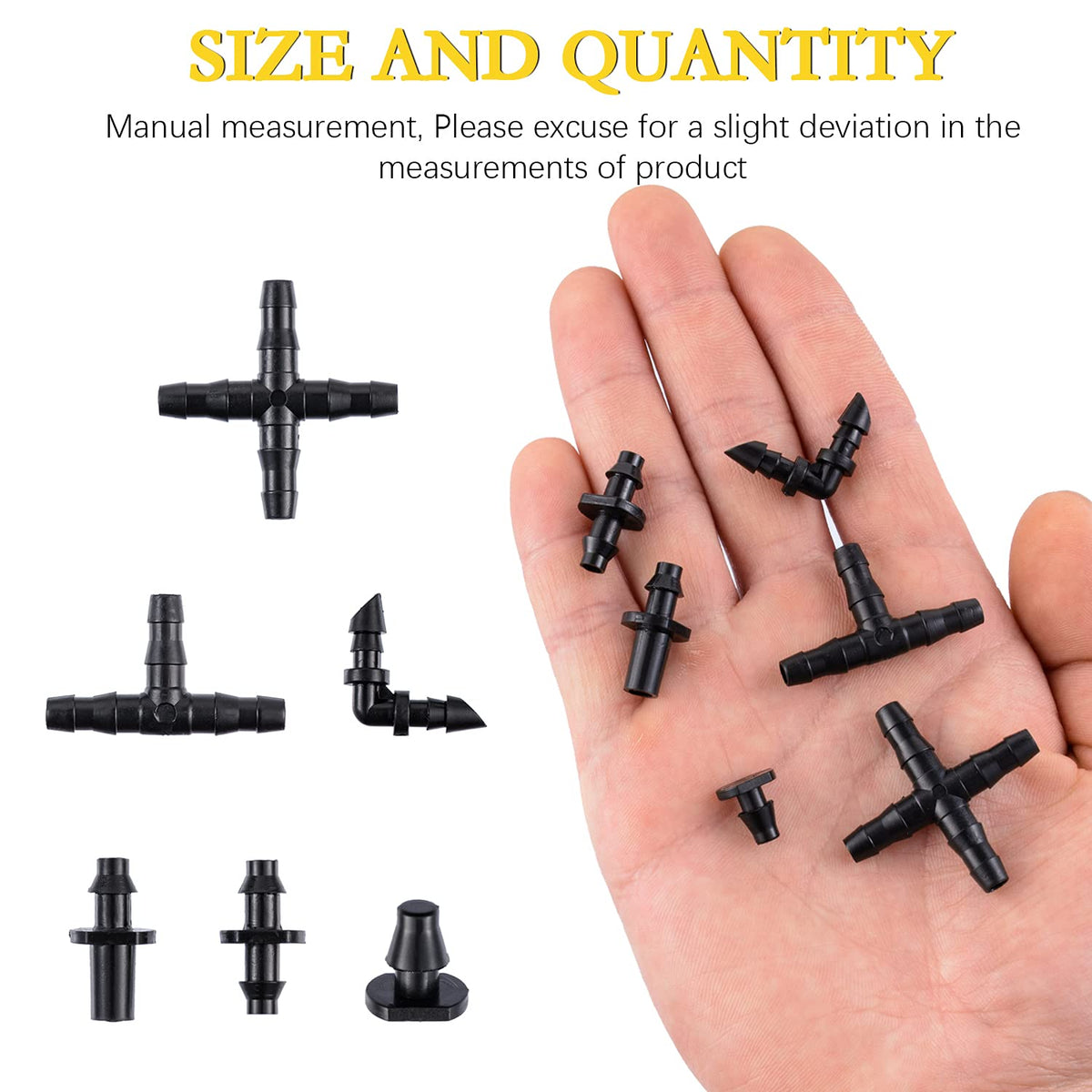 CESTAME single barb fitting for quick, reliable tubing joins