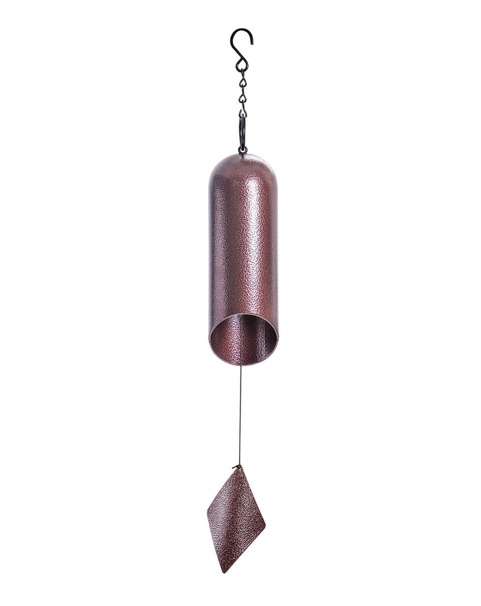 Cesun outdoor deep-tone wind chime in garden delivering calming ambience
