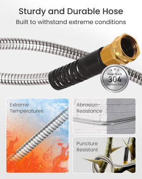 Cesun flexible hose bending around obstacles without kinking